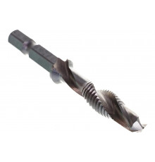 Комбинированный метчик: метчик+сверло+зенкер M8x1.25мм HSS RUKO 270018