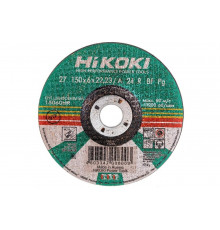 Круг обдирочный (150x6х22 мм; A24R; тип 27) Hikoki RUH15060