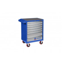 Тележка инструментальная синяя (7 ящиков) МАСТАК 521-07581B