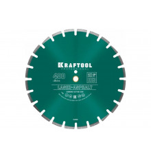 Диск алмазный отрезной по асфальту KRAFTOOL LASER-ASPHALT (400х25.4 мм) 36687-400