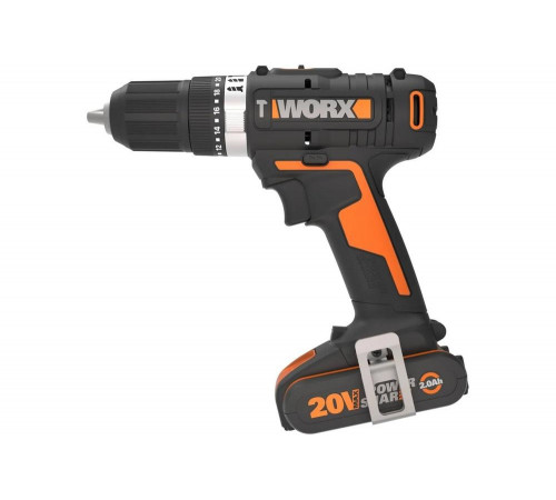 Ударная аккумуляторная дрель-шуруповерт WORX WX370