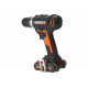 Ударная аккумуляторная дрель-шуруповерт WORX WX370