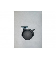 Мебельное колесо TOR поворотное TWPB 50 50 мм с площадкой и тормозом 1027272