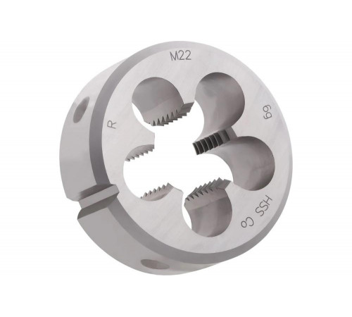 Плашка Ruko М 22 Шаг 2.5 мм HSSE 237220E