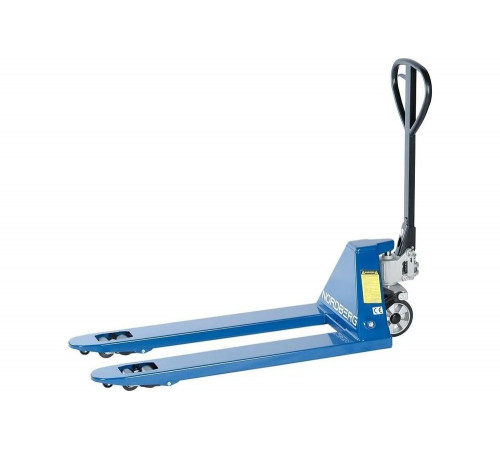 Складская тележка NORDBERG N3902-30R 3 т, гидравлическая, с резиновыми колесами ЦБ-0009257