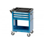 Профессиональная инструментальная тележка NORDBERG 3 полки, открытый отсек T4N