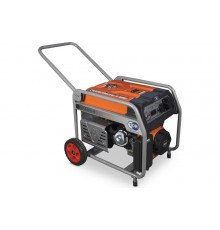 Бензиновый генератор TOR KM11000H 7,8кВт 220В 27л с кнопкой запуска и колесами 1011100