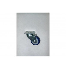 Мебельное колесо TOR SCv 25 синее 50 мм площадка, покрытие из поливинилхлорида, полипропиленовый обод 1027147