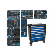 Набор инструментов в чёрной тележке KING TONY ACTION 327 предметов 9G35-327MRV