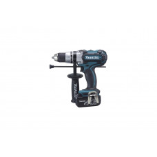 Аккумуляторная ударная дрель Makita BHP 454 RFE