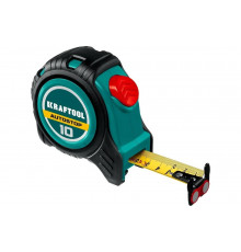 Рулетка с автостопом KRAFTOOL AutoStop 10 м 3412-10-25