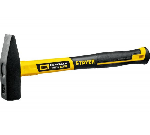 STAYER 600 г, с фиберглассовой рукояткой, молоток слесарный HERCULES 20050-06_z02