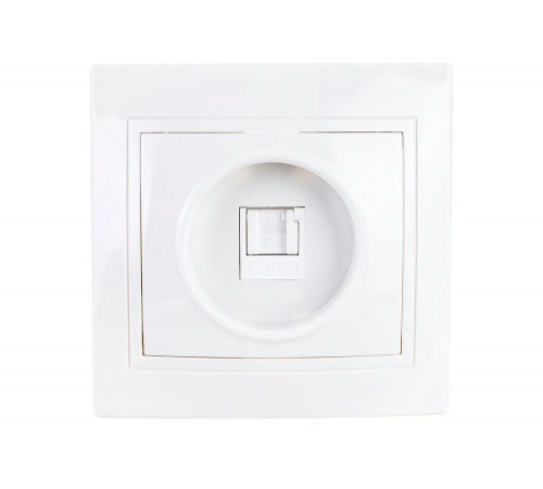 IEK КВАРТА - компьютерная розетка для одного устройства