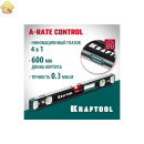 KRAFTOOL  A-Rate Control 600 мм, Магнитный сверхпрочный уровень (34988-60)