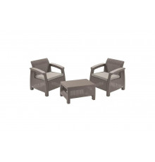 Комплект мебели Keter Corfu weekend капучино 227630