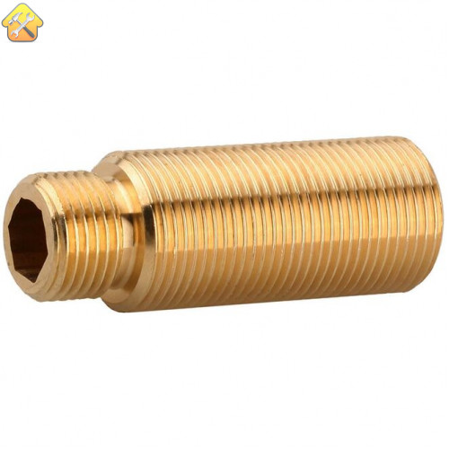 ЗУБР ШиреФит 1/2"х3/4"/1/2", муфта проходная 51590-051-1/2