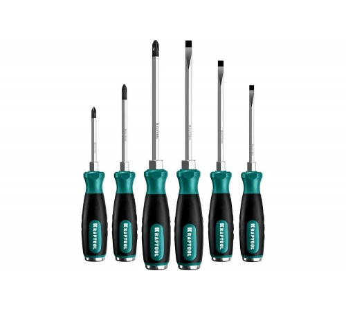 KRAFTOOL набор из 6 предметов ударных отверток IMPACT 25025 PRO