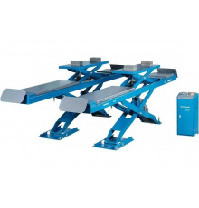 Подъемник ножничный NORDBERG для сх-разв 4.5т, 380В, 2 уровня, синий N635-4,5B_380