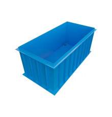 Прямоугольный бассейн под грунт с ребрами жесткости Экосети S8 3.5x2.4x2 м ППРБ35242S8