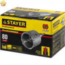 STAYER Ø 80 мм, державка, сверло, 10T, коронка по бетону с оснасткой 29190-80_z01