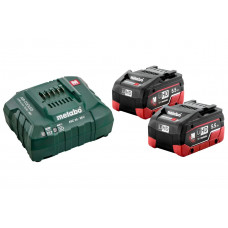 Набор Basic-Set (2 аккумулятора LiHD 5.5 А*ч +зарядное устройство ASC30-36) Metabo 685122000