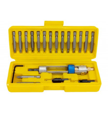 Набор бит и сверл с насадкой-твистер DS20 20 предметов DEKO 065-0547