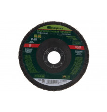 Круг лепестковый торцевой, конический (125x22.2 мм; P60) СИБРТЕХ 74084