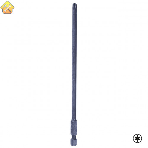 Вставка (бита) торцевая 1/4", Torx, Т27, L = 150 мм, для шуруповерта KING TONY 711527T