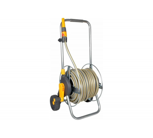 Металлическая тележка Hozelock 2436 со шлангом 1/2", 30 м 2436R3600