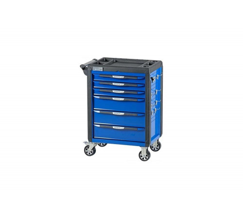Тележка инструментальная NORDBERG с системой защиты от опрокидывания (синяя) T6P(B)