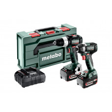 Аккумуляторная дрель + гайковерт Metabo COMBO SET 2.8.4 18V BSLTBL+SSD200LTBL 685196000