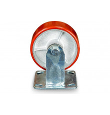 Колесо большегрузное неповоротное FCp 54 125 мм полиуретановое (N) TOR 1024154