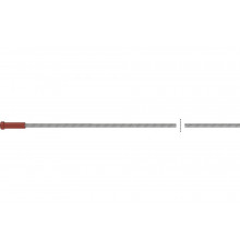 Канал направляющий стальной неизолированный красный (3.4 м; 1.2-1.6 мм) FUBAG FB.SLY-30