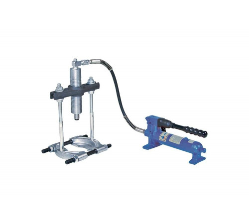 Съемник подшипников гидравлический, 8 т, до 150 мм, сегментного типа, 3 предмета МАСТАК 104-19408