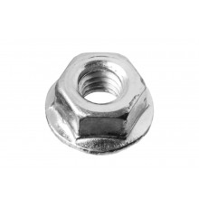 Гайка с фланцем ЗУБР DIN 6923, M6, 5 кг, (примерно 1600 шт.) кл. пр. 8, оцинкованная 303630-06