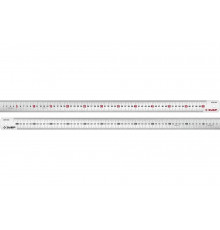 Про-60 Усиленная нержавеющая линейка 0,60 м ЗУБР 34280-060