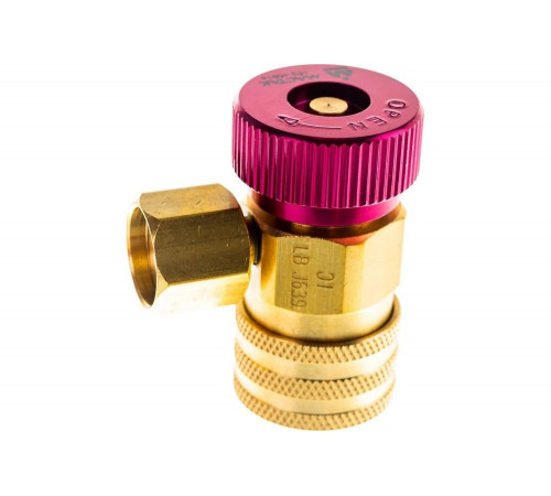 Муфта быстросъемная с вентилем, высокого давления, фреон R134a МАСТАК 105-40014