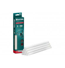 Ультрамощные прозрачные клеевые стержни KRAFTOOL Ultra Power 10 шт, 11x250 мм 06848-10