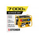 STEHER  7000 Вт, бензиновый генератор с электростартером (GS-8000E)