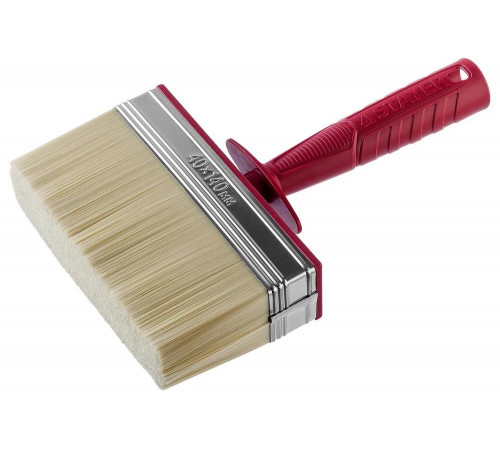 STAYER 4 х 14 см, светлая щетина, пластмассовый корпус, кисть - макловица UNIVERSAL 01824-14