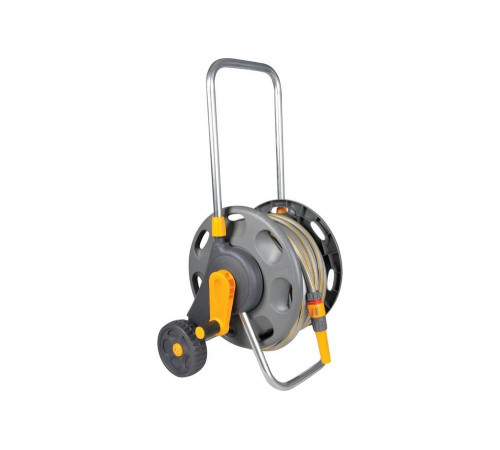 Сборная тележка для шланга длиной 45 м HoZelock в комплекте шланг Select 12.5 мм, 20 м 2489R3600