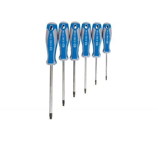 Набор отверток, Torx, 6 предметов KING TONY 30316PR