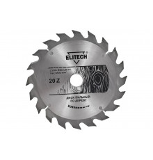 Диск пильный по дереву (150х20/16 мм; 1.8 мм; 20Z) Elitech 1820.052800