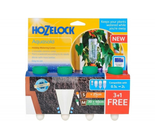 Керамические поливочные конусы Hozelock 2717 для вазонов 30-40 см, 4 шт. 27173600