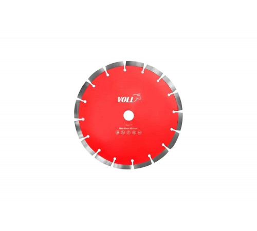Диск алмазный сегментный СТАНДАРТ (125x2.6x10x22.23 мм) VOLL 1.95005