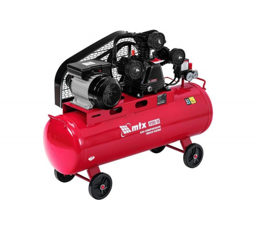 Воздушный компрессор MTX ременной привод, кр3000/100 3,0 квт, 100 литров, 510 л/мин 58023