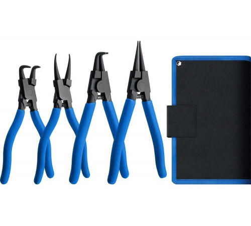 ЗУБР 4 шт., 180 мм, набор съемников стопорных колец 22821-H4