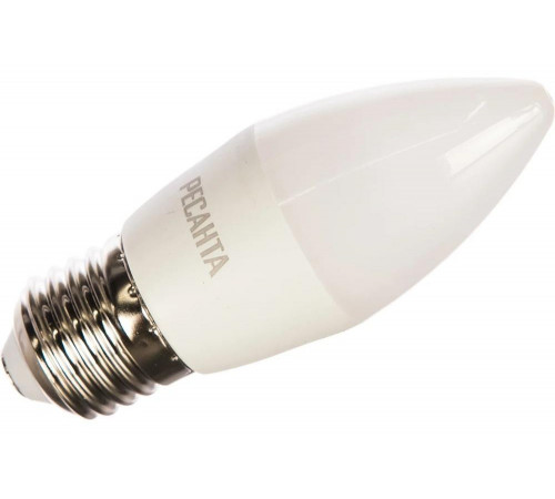 Светодиодная лампа Ресанта  LL-R-C37-6W-230-3K-E27