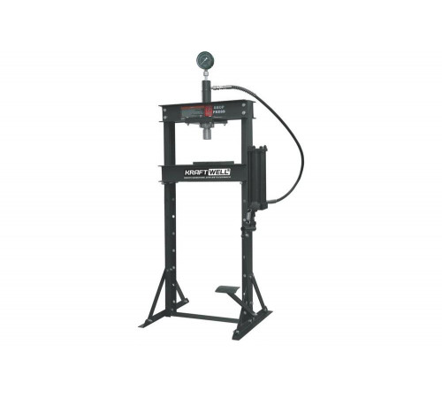 Пресс с ручным и ножным приводом (усилие 10 т) KraftWell KRWPR10F