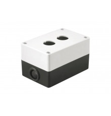 Корпус IEK, КП 102, 2-местный, белый, для кнопок, ИЭК, BKP10-2-K01